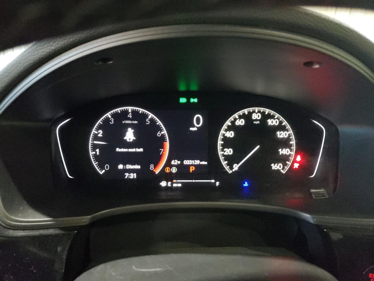 2022 HONDA CIVIC EX VIN:2HGFE1F74NH319251