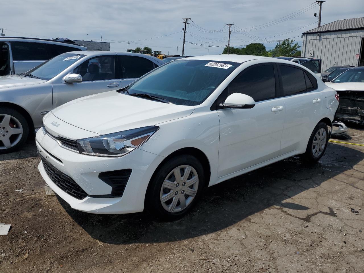 2022 KIA RIO LX VIN:3KPA24AD9NE478844