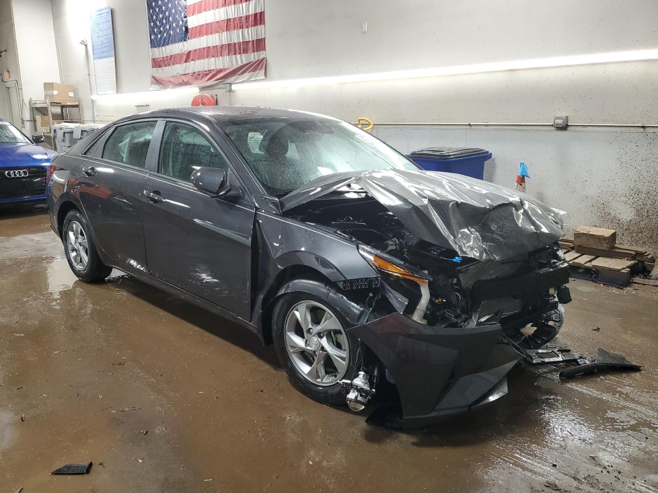 2022 HYUNDAI ELANTRA SE VIN:5NPLL4AG9NH076348