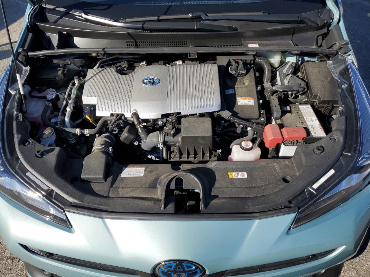 2022 TOYOTA PRIUS NIGHT SHADE VIN:4T1C11AK5MU597544