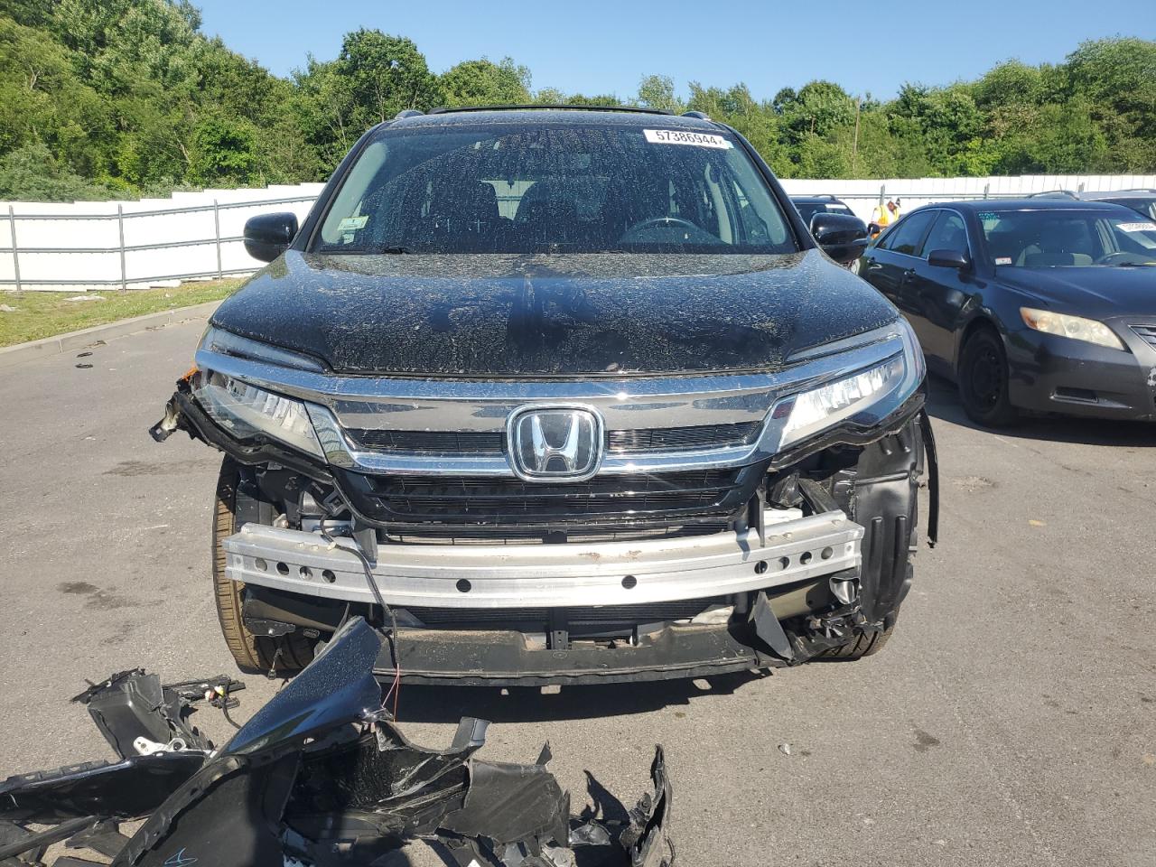 2022 HONDA PILOT TOURING VIN:5FNYF6H98NB002837