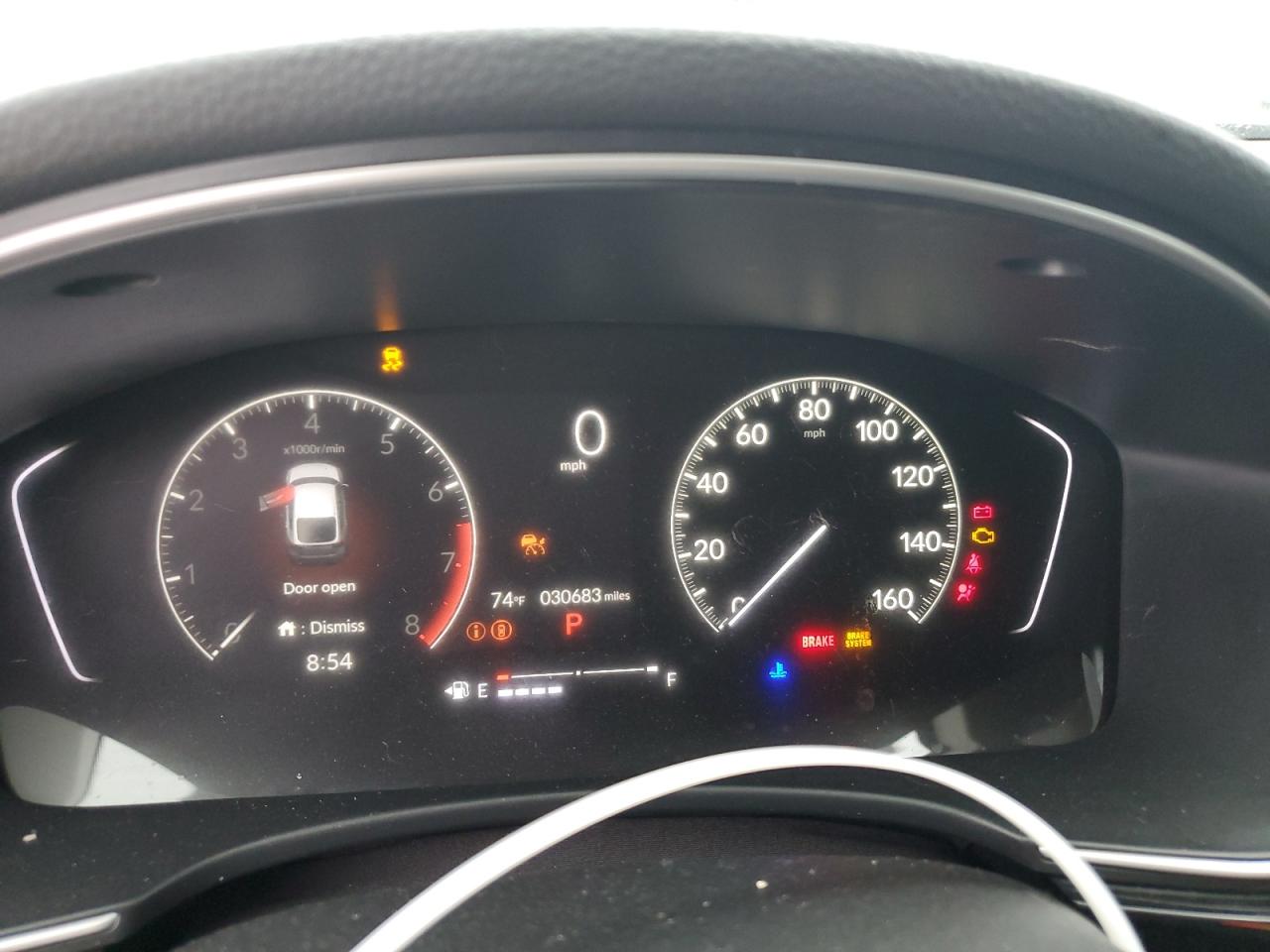 2024 HONDA CIVIC EXL VIN:19XFL1H74RE001908