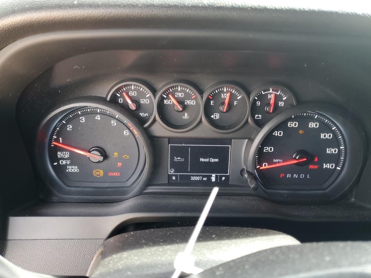 2023 CHEVROLET SILVERADO C1500 CUSTOM VIN:3GCPABEK9PG187472