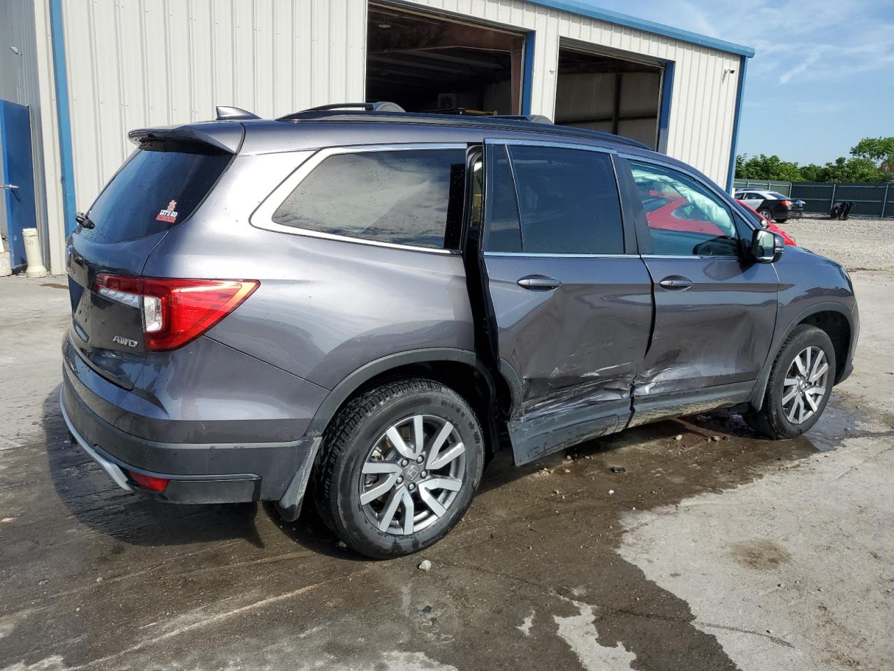 2022 HONDA PILOT EXL VIN:5FNYF6H59NB013486