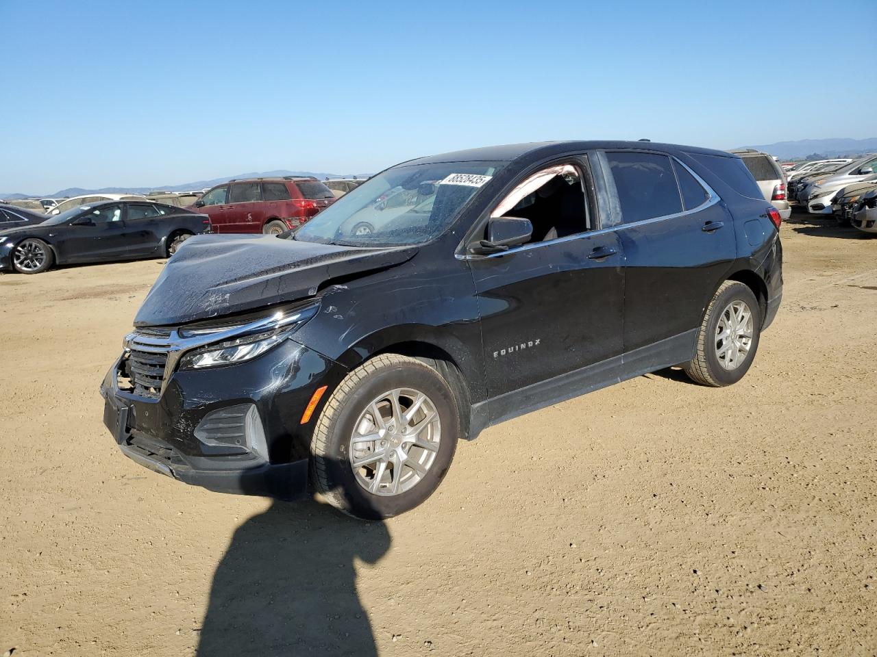 2022 CHEVROLET EQUINOX LT VIN:3GNAXKEV2NL103678