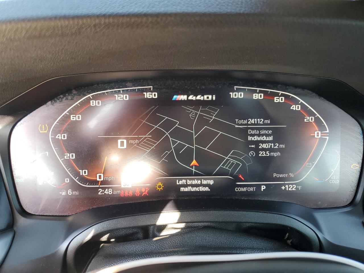 2022 BMW M440XI GRAN COUPE VIN:WBA13AW05NFL96789