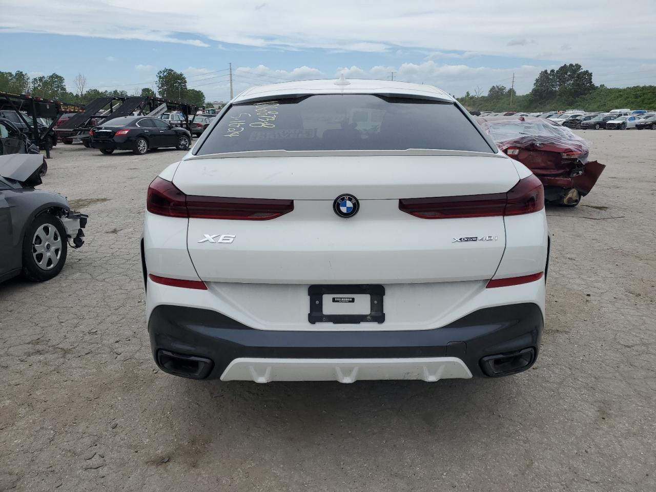 2023 BMW X6 XDRIVE40I VIN:5UXCY6C08P9P29808