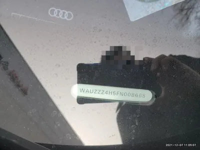 2015 Audi 50 WAUZZZ4H5FN008668 VIN:WAUZZZ4H5FN008668