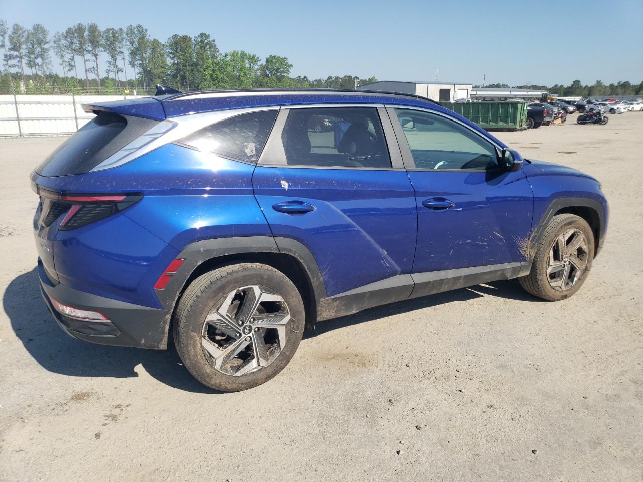 2022 HYUNDAI TUCSON SEL VIN:5NMJCCAE7NH036850