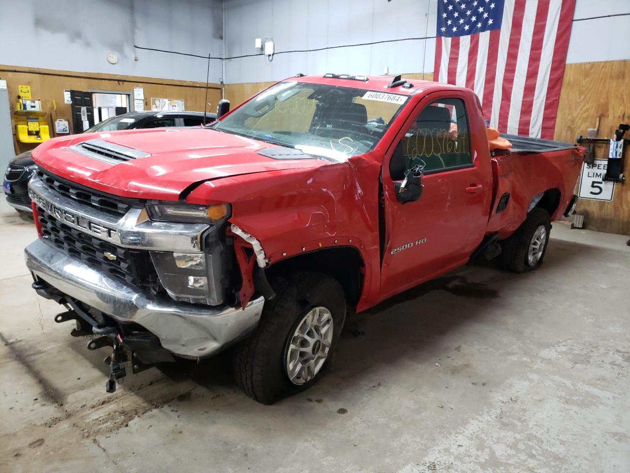 2022 CHEVROLET SILVERADO K2500 HEAVY DUTY LT VIN:1GC3YNE79NF145793