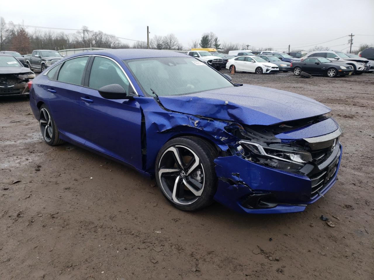 2022 HONDA ACCORD SPORT VIN:1HGCV1F34NA112972