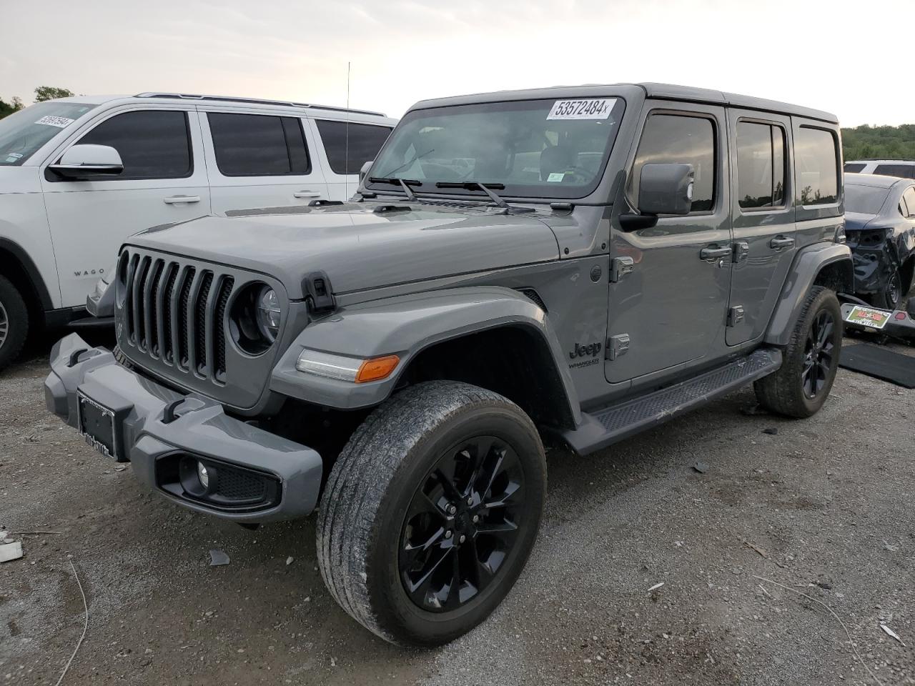 2022 JEEP WRANGLER UNLIMITED SAHARA VIN:1C4HJXENXNW270290