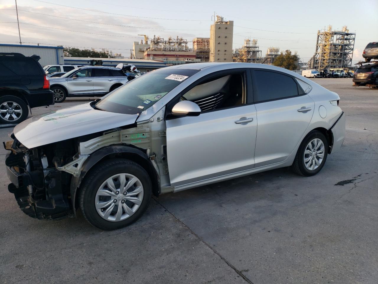 2022 HYUNDAI ACCENT SE VIN:3KPC24A61NE171386
