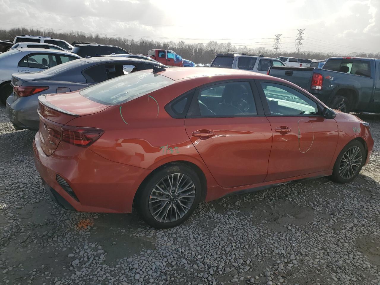 2023 KIA FORTE GT LINE VIN:3KPF54AD2PE567154