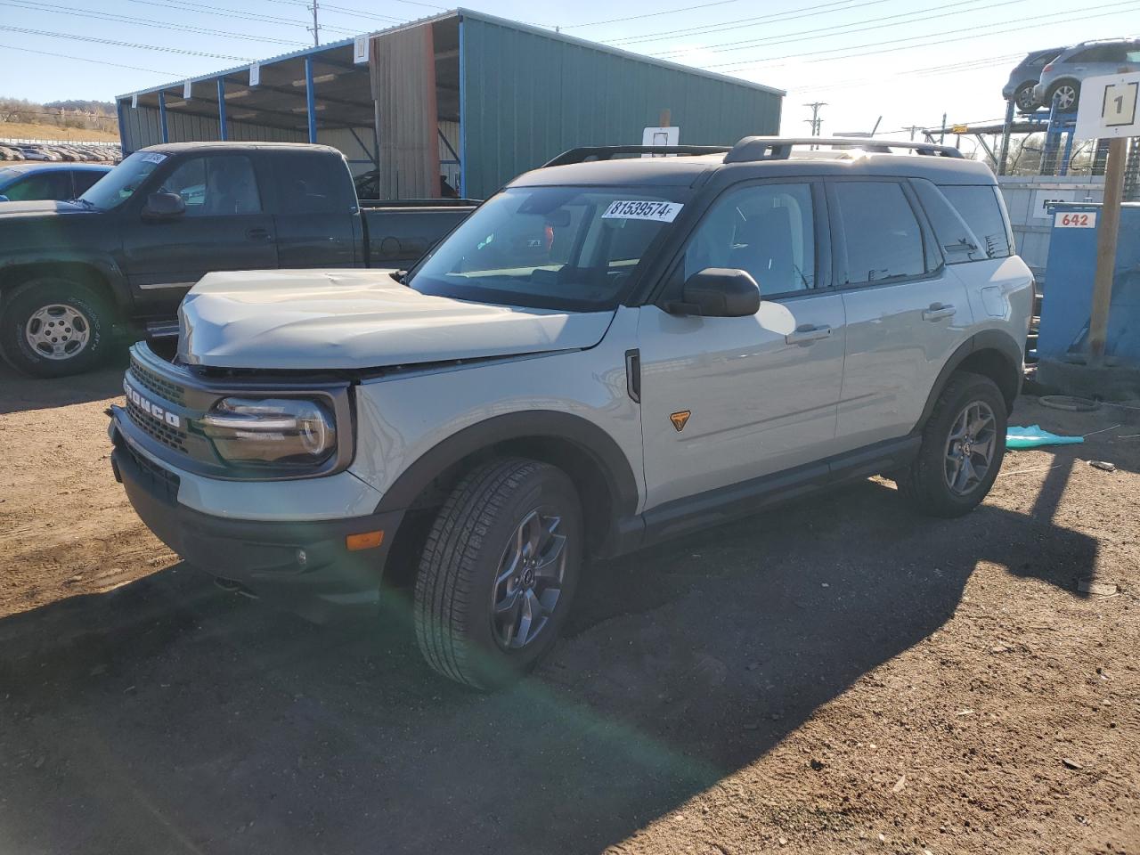 2022 FORD BRONCO SPORT BADLANDS VIN:3FMCR9D97NRD41463