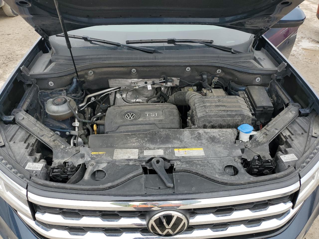 2022 VOLKSWAGEN ATLAS SE VIN:1V2DP2CA7NC510072
