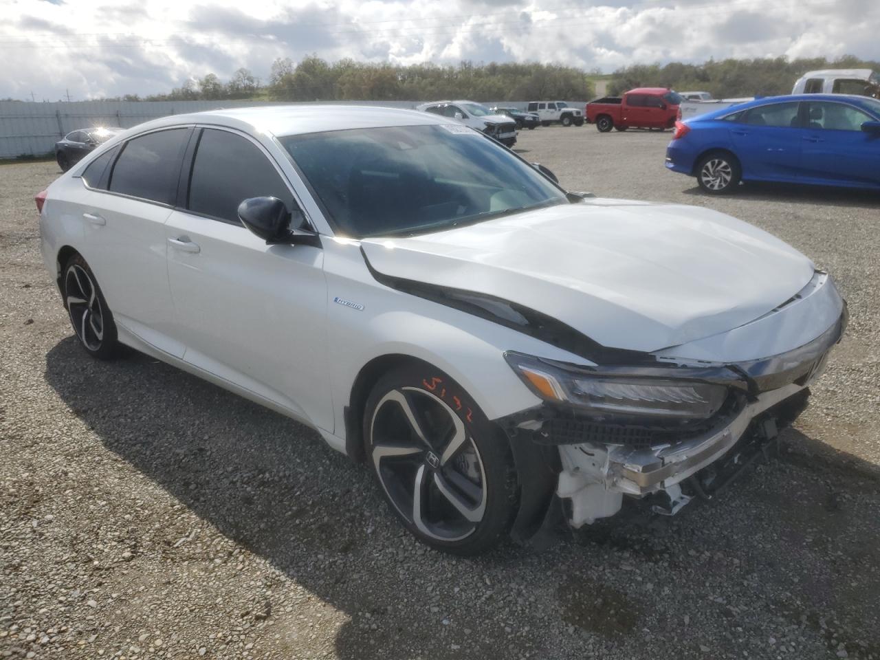 2022 HONDA ACCORD HYBRID SPORT VIN:1HGCV3F24NA043025