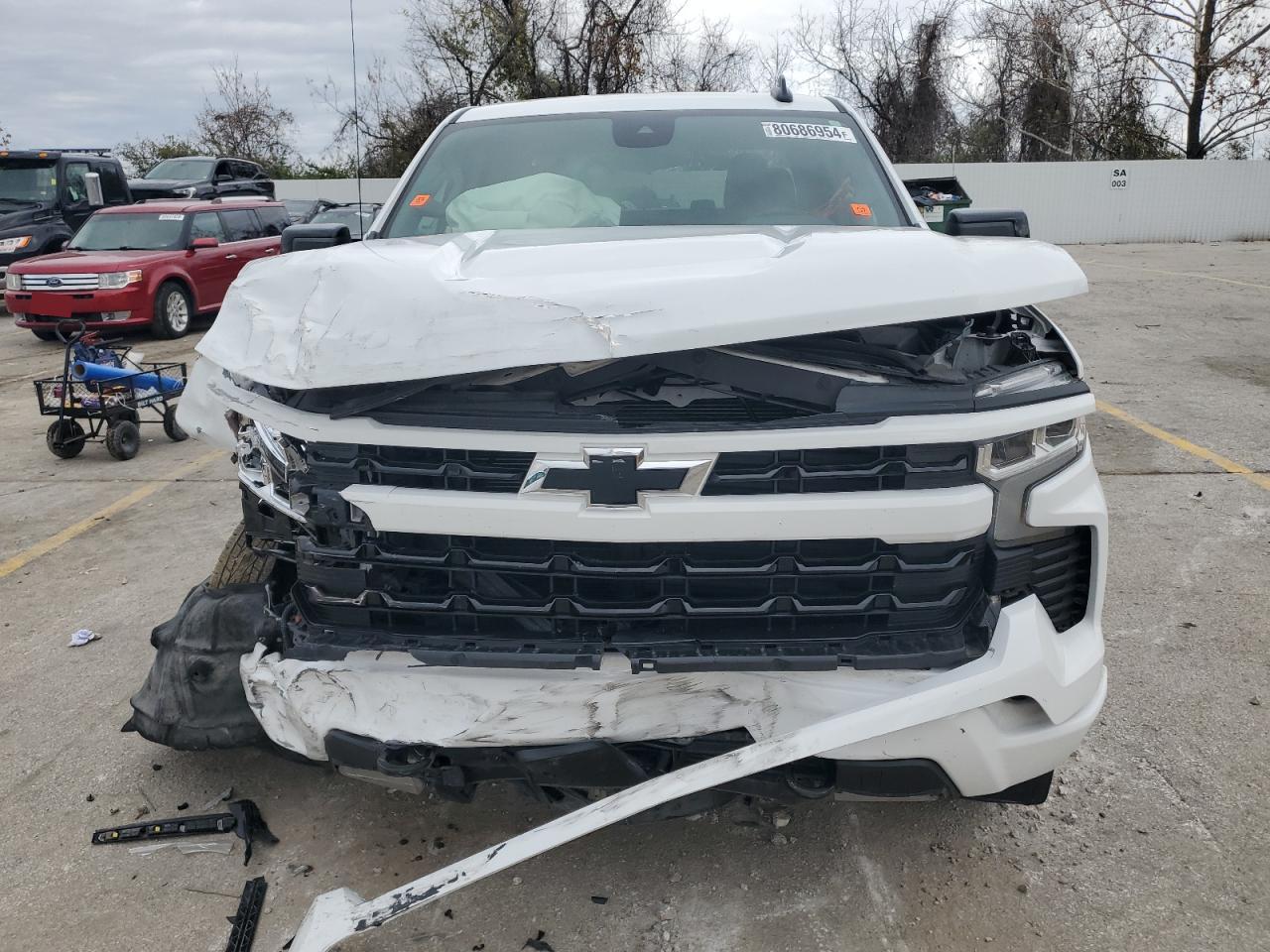 2023 CHEVROLET SILVERADO K1500 RST VIN:1GCUDEED2PZ320859