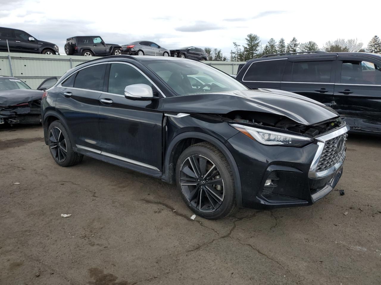 2022 INFINITI QX55 ESSENTIAL VIN:3PCAJ5K34NF102691