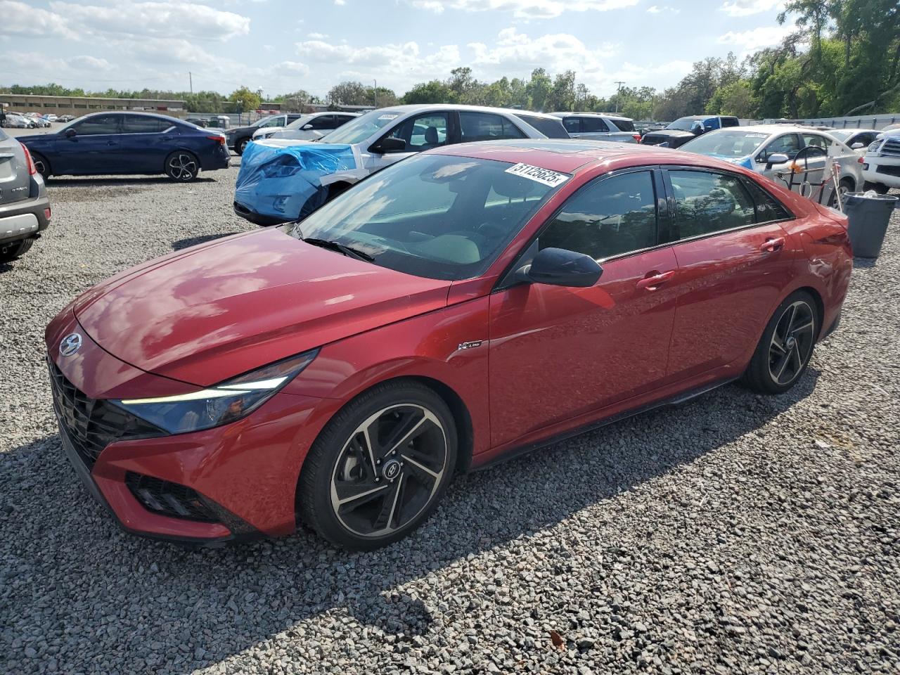 2023 HYUNDAI ELANTRA N LINE VIN:KMHLR4AF4PU404625