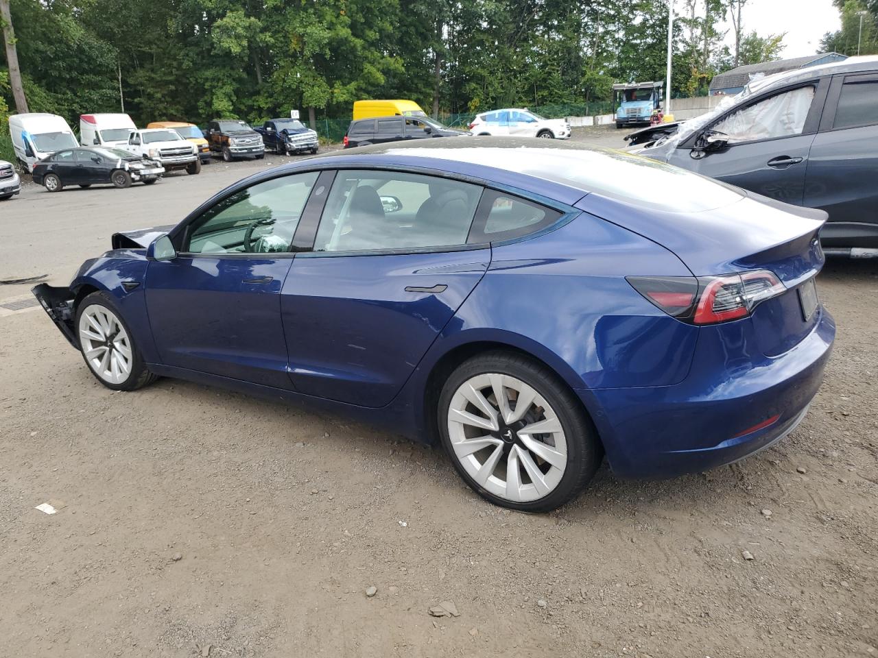 2022 TESLA MODEL 3  VIN:5YJ3E1EA2NF285556