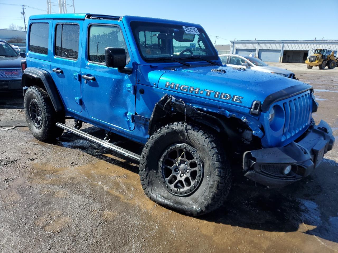 2022 JEEP WRANGLER UNLIMITED SPORT VIN:1C4HJXDG0NW203829