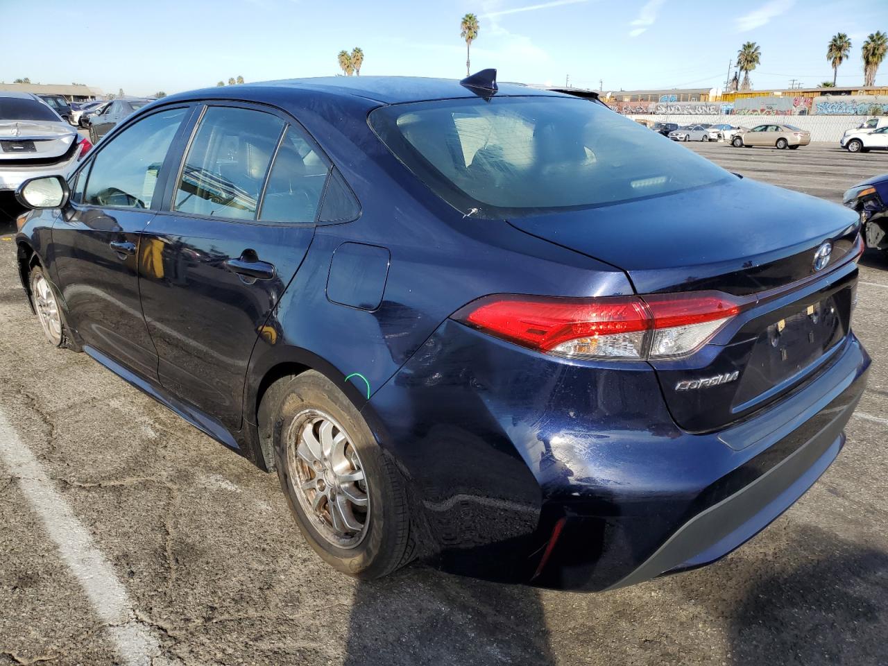 2022 TOYOTA COROLLA LE VIN:JTDEAMDE6NJ051942