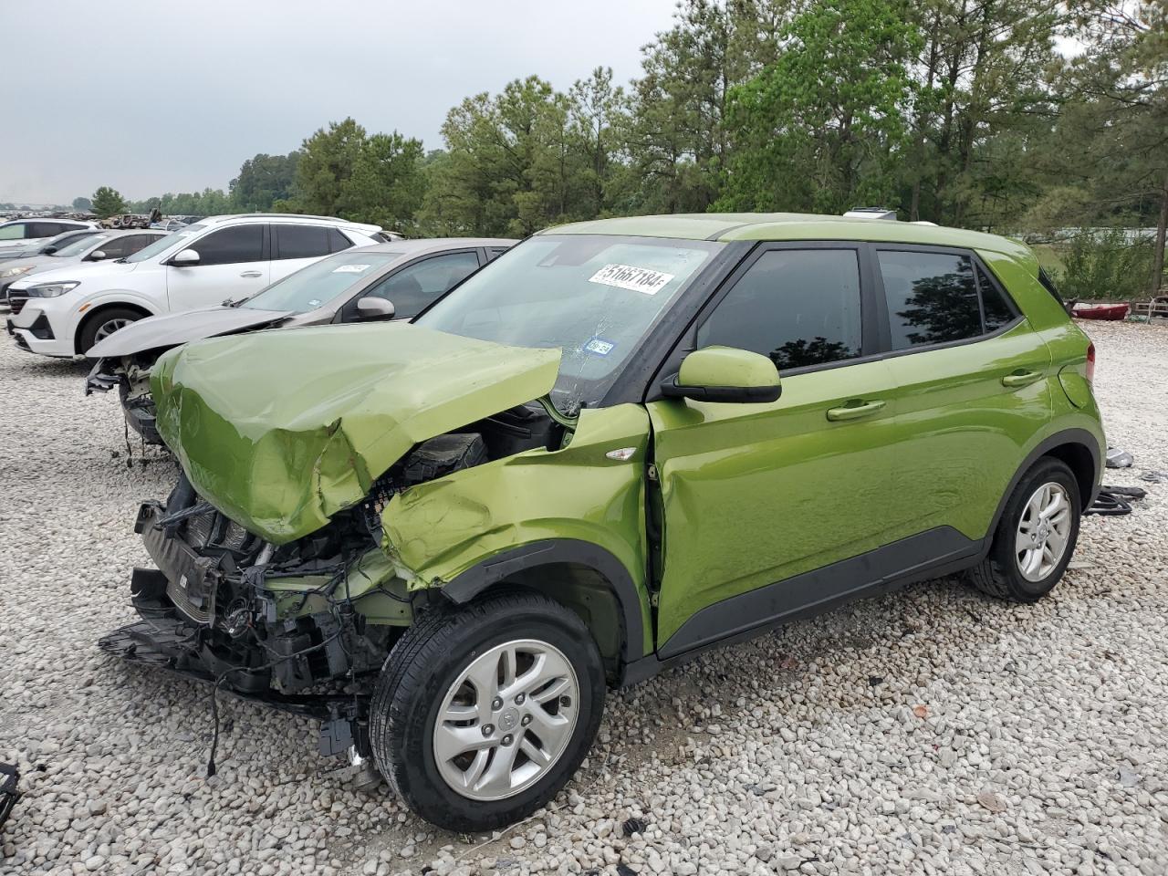 2022 HYUNDAI VENUE SE VIN:KMHRB8A38NU197682