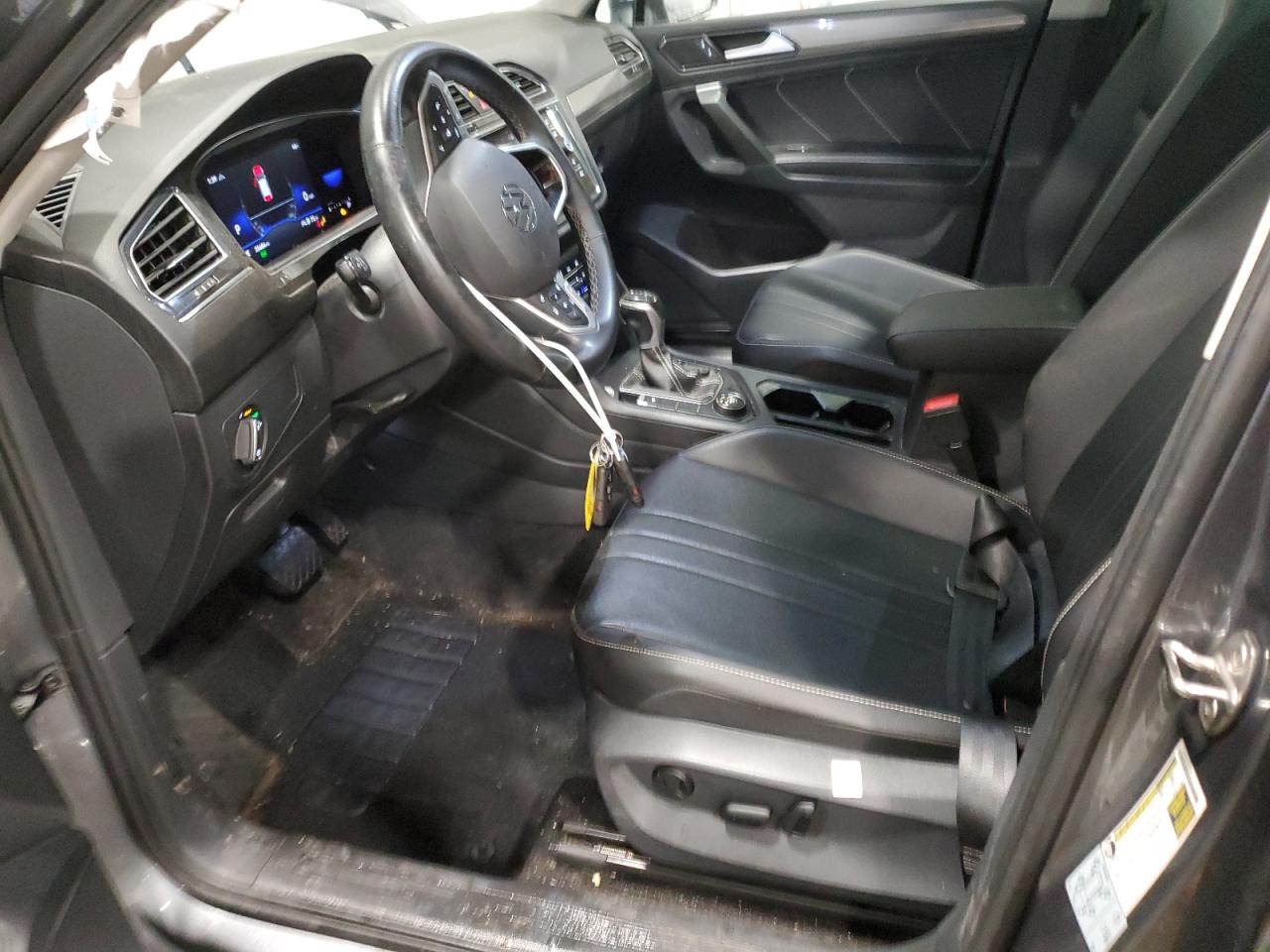 2022 VOLKSWAGEN TIGUAN SE VIN:2C4RDGBG1ER166118