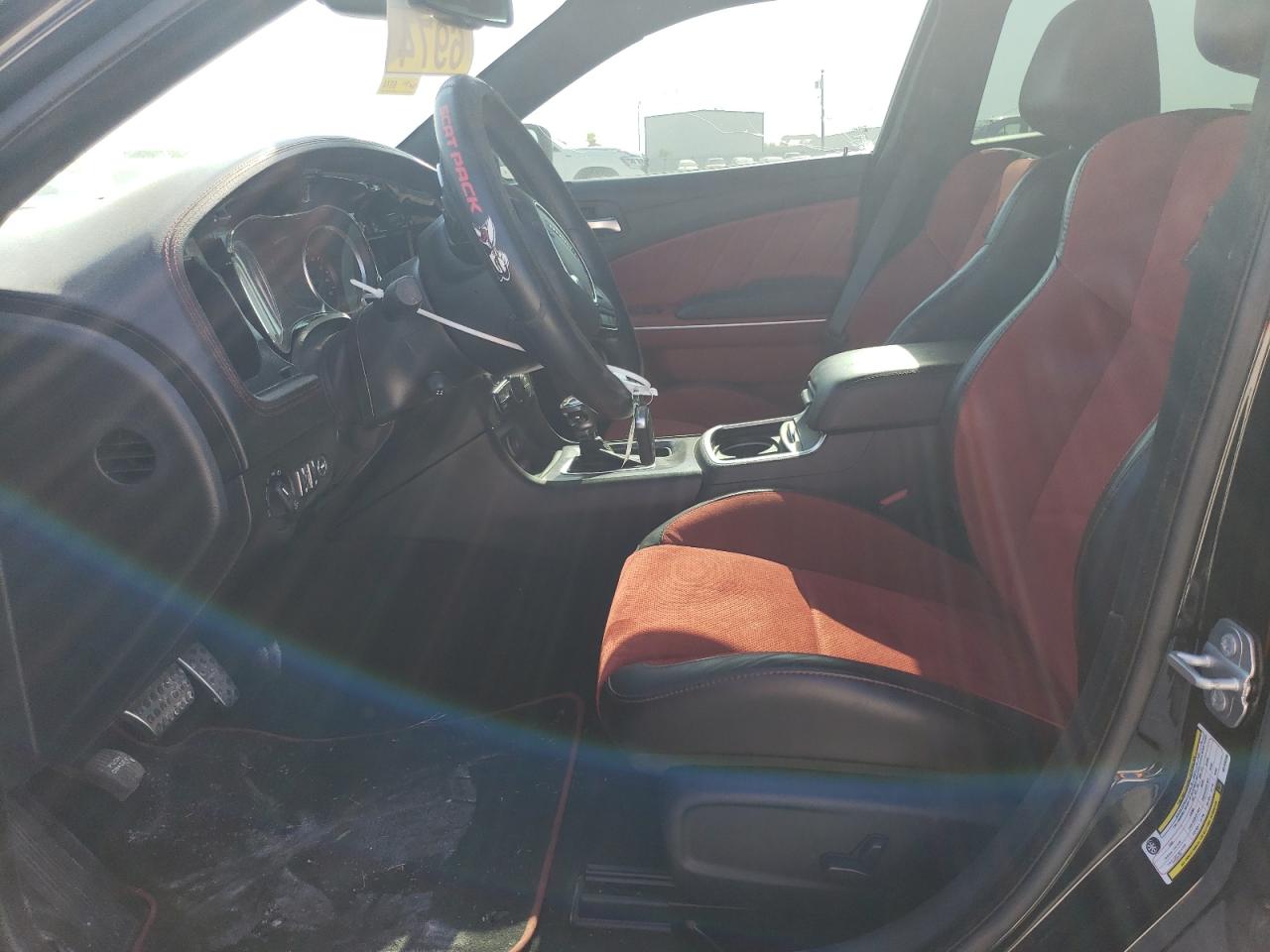 2022 DODGE CHARGER SCAT PACK VIN:2C3CDXGJ5NH159595