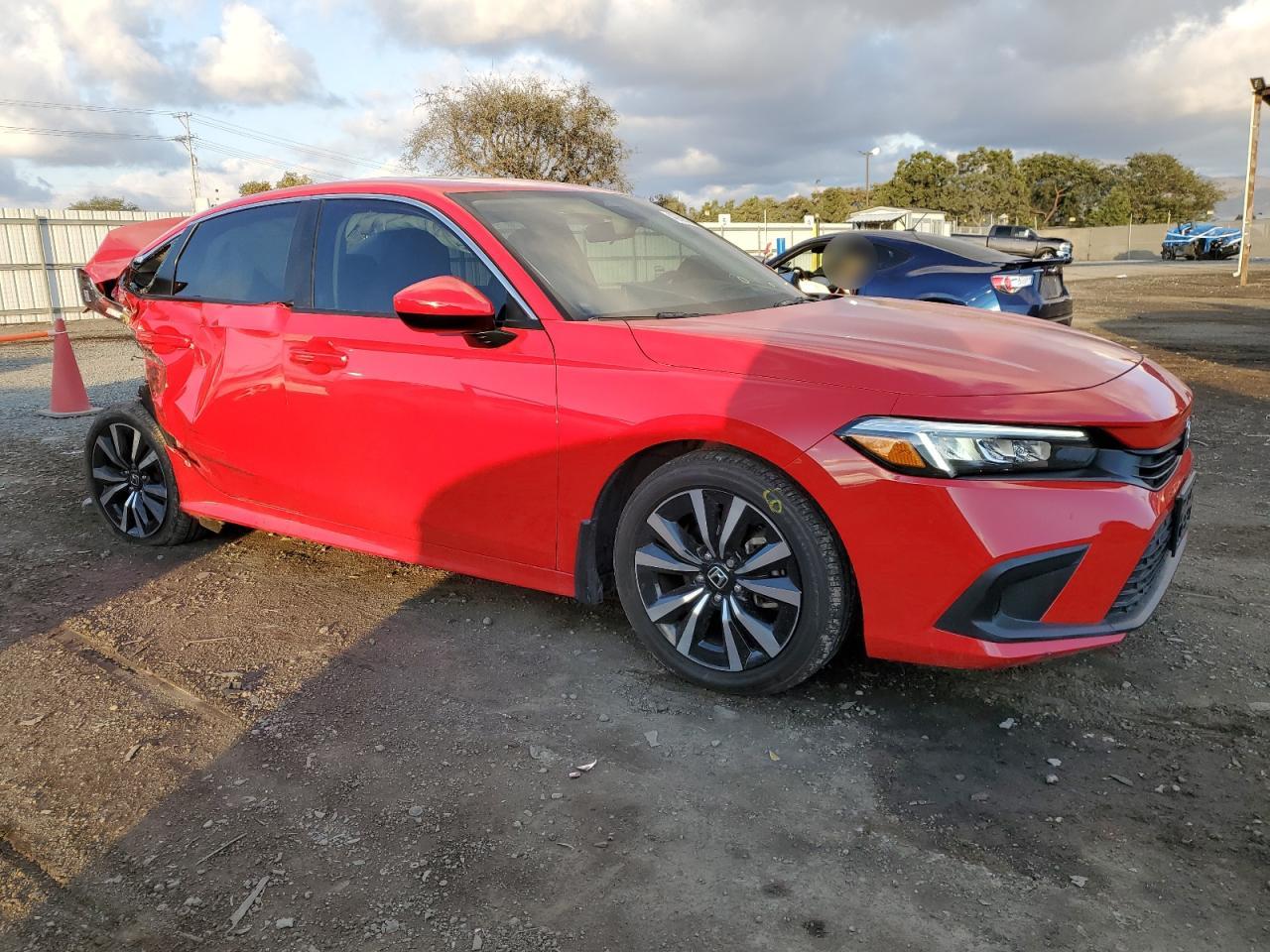 2023 HONDA CIVIC EX VIN:2HGFE1F71PH302877
