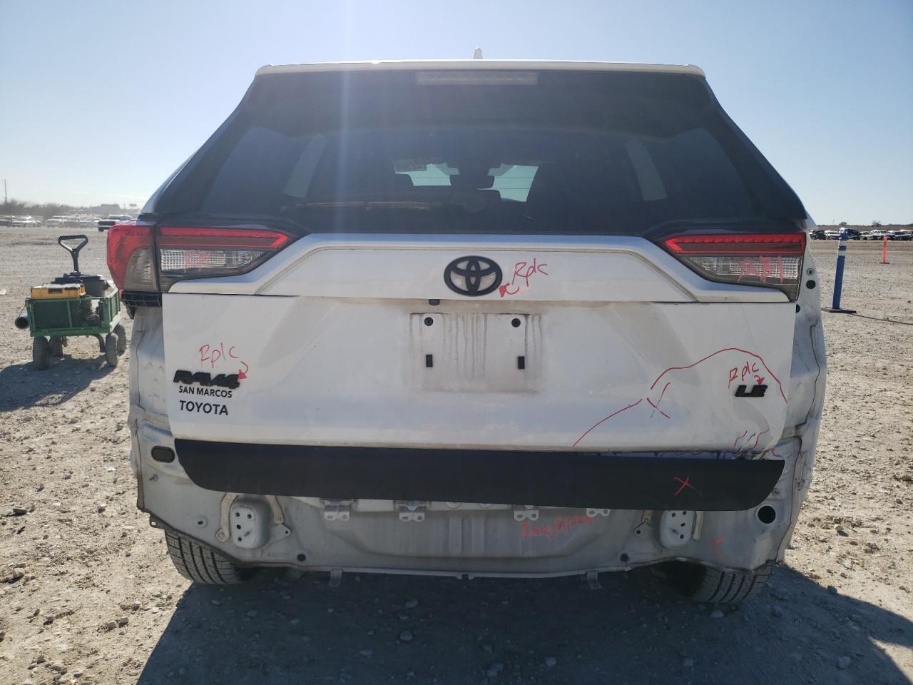 2023 TOYOTA RAV4 LE VIN:2T3H1RFV3PC222952