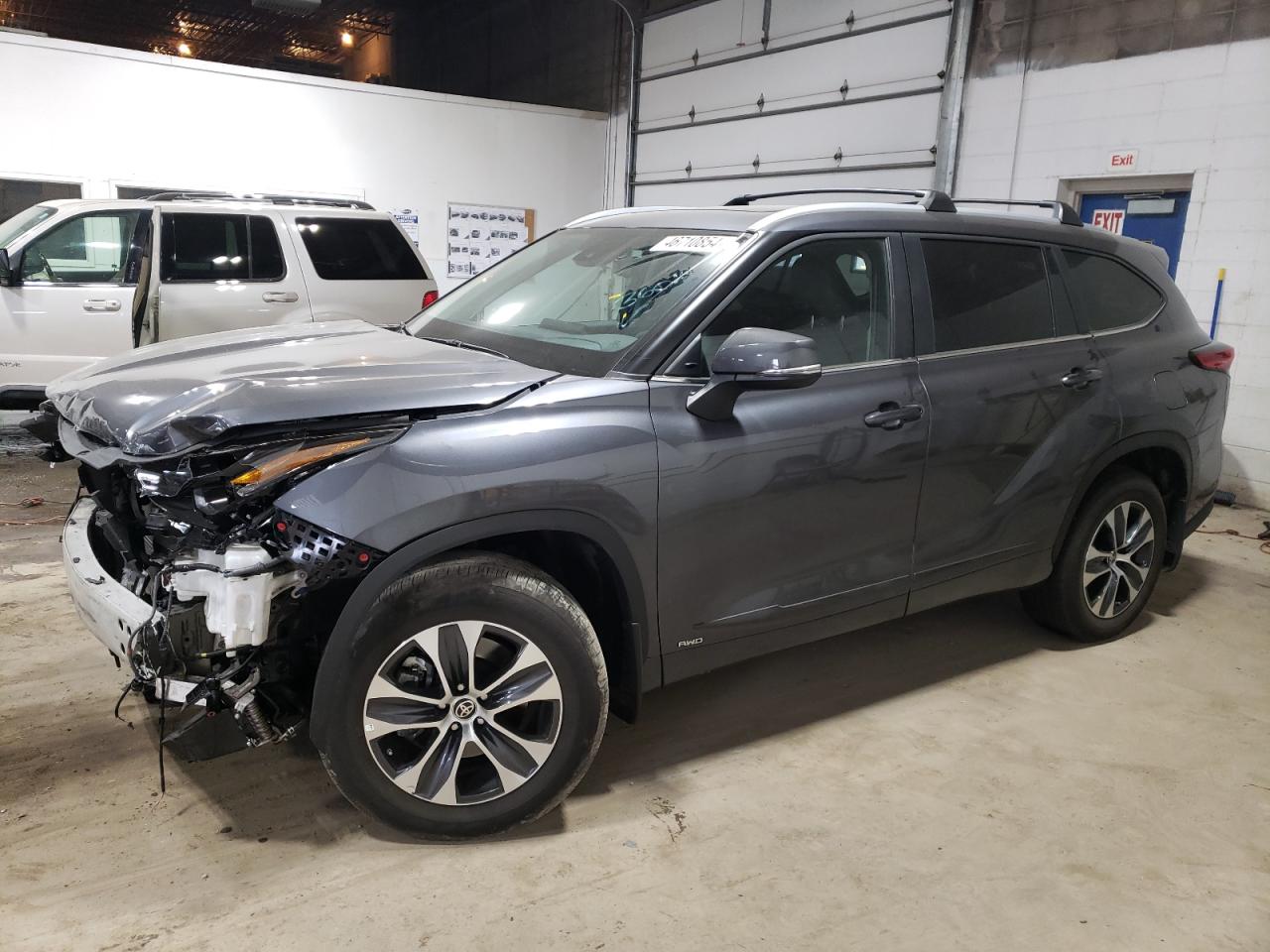 2023 TOYOTA HIGHLANDER HYBRID XLE VIN:5TDKBRCH6PS115783