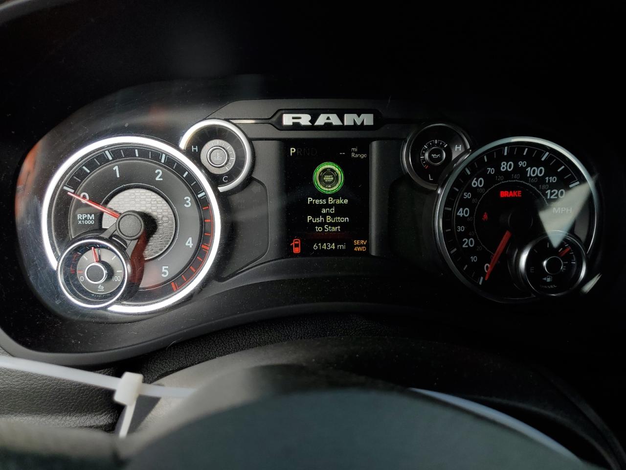 2022 RAM 2500 BIG HORN/LONE STAR VIN:3C6UR5DL5NG119701