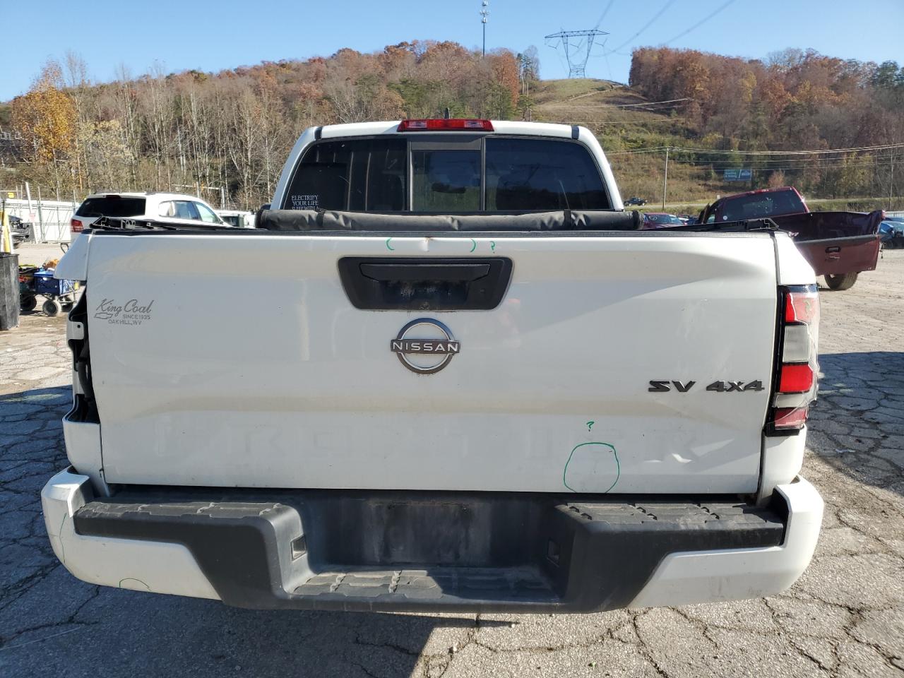 2022 NISSAN FRONTIER S VIN:1N6ED1EKXNN611719