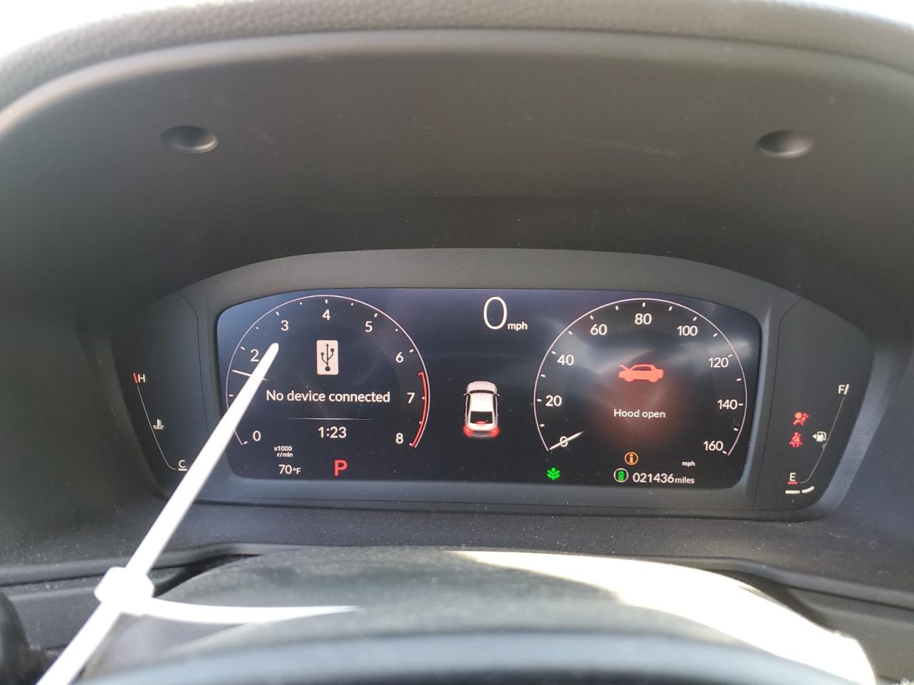 2023 HONDA ACCORD LX VIN:1HGCY1F25PA037748