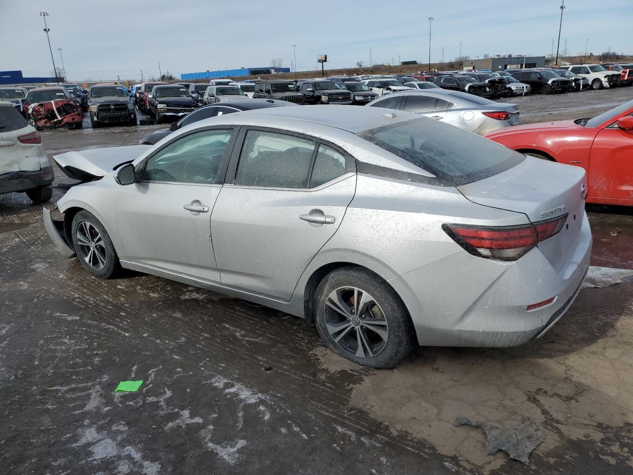 2022 NISSAN SENTRA SV VIN:3N1AB8CV5NY273259
