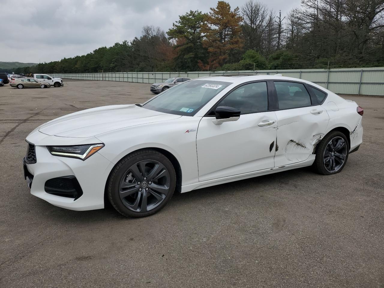 2022 ACURA TLX TECH A VIN:19UUB6F53NA002586