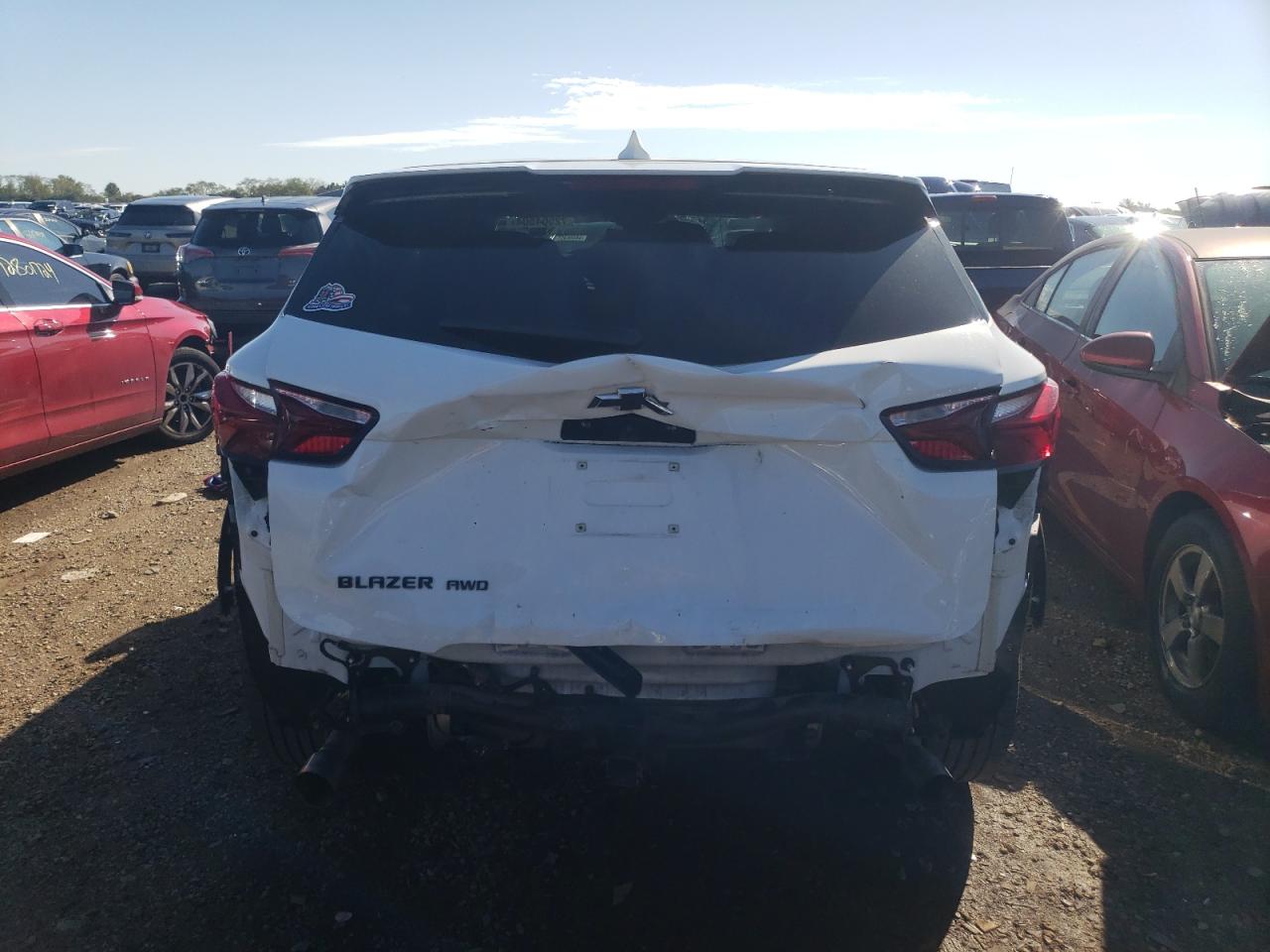 2022 CHEVROLET BLAZER 2LT VIN:3GNKBHR46NS112574