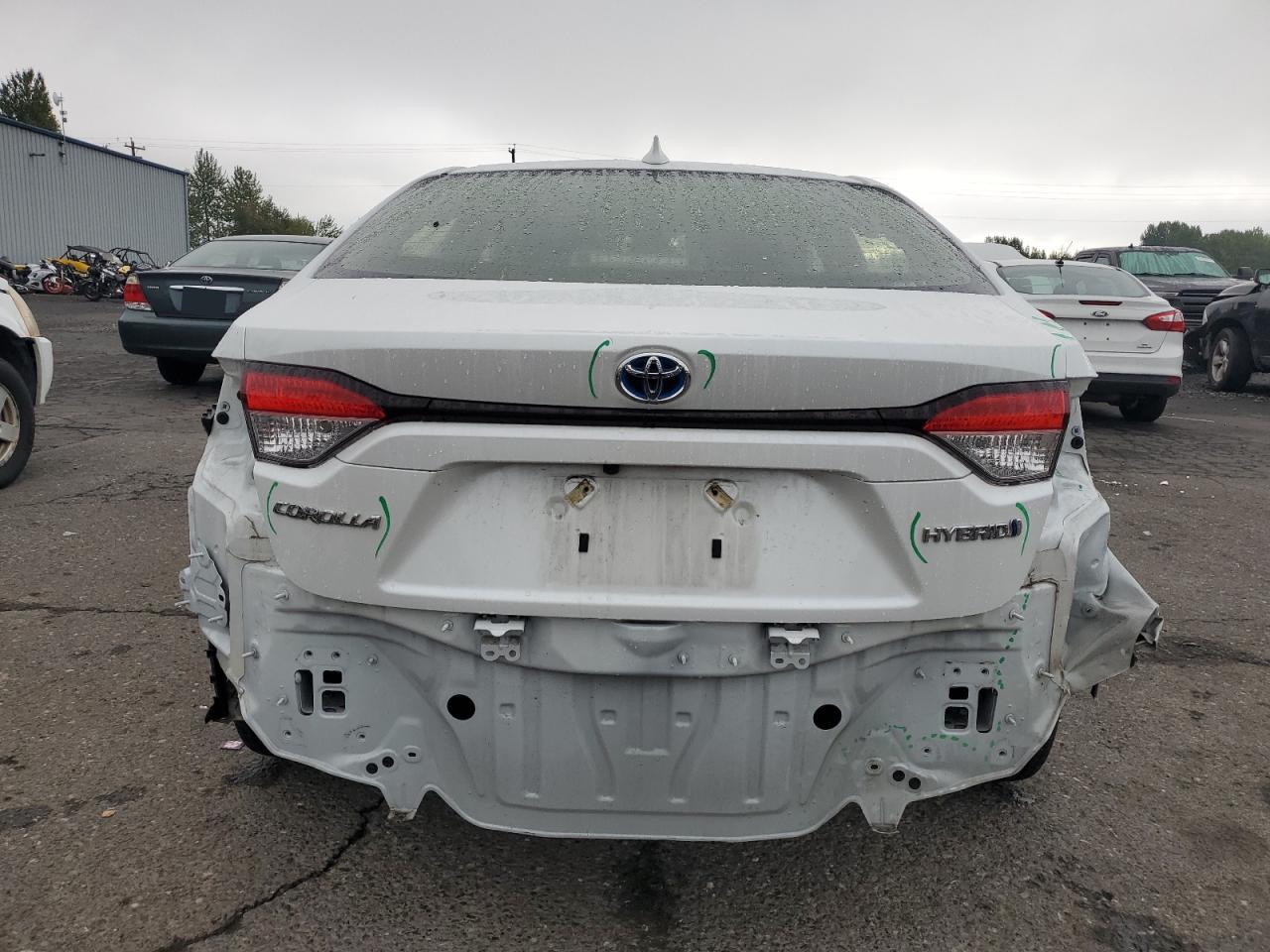 2022 TOYOTA COROLLA LE VIN:JTDEAMDE2N3012883