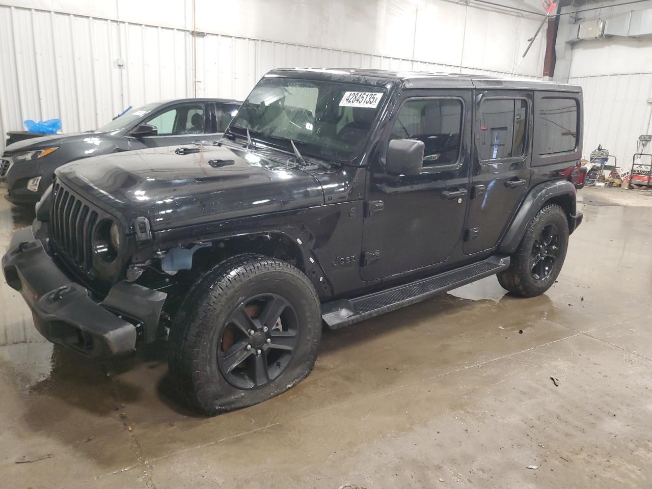 2022 JEEP WRANGLER UNLIMITED SPORT VIN:1C4HJXDG4NW201971