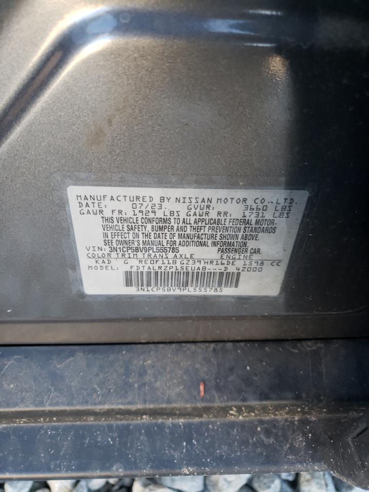 2023 NISSAN KICKS S VIN:3N1CP5BV9PL555785