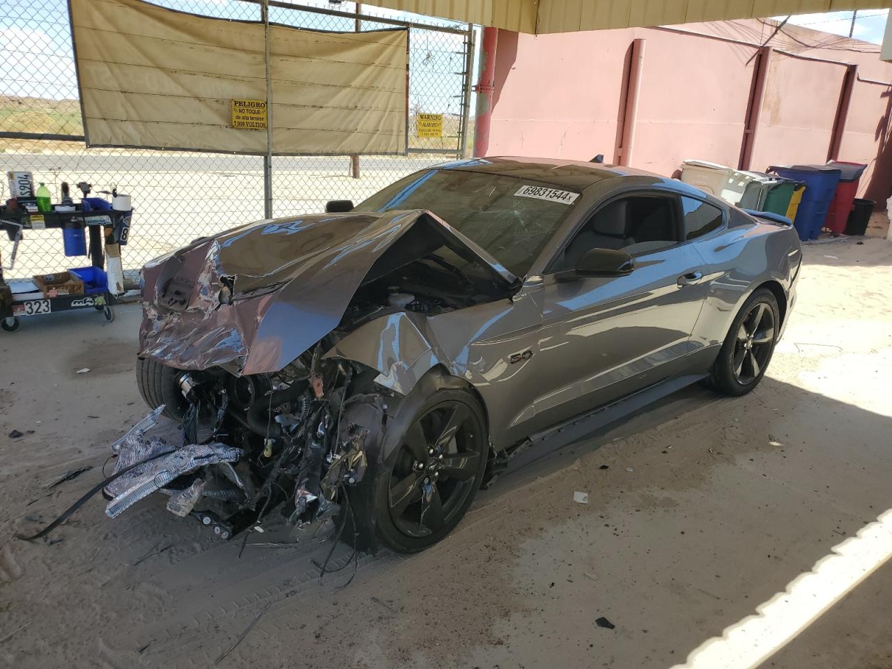 2022 FORD MUSTANG GT VIN:1FA6P8CF2N5122220