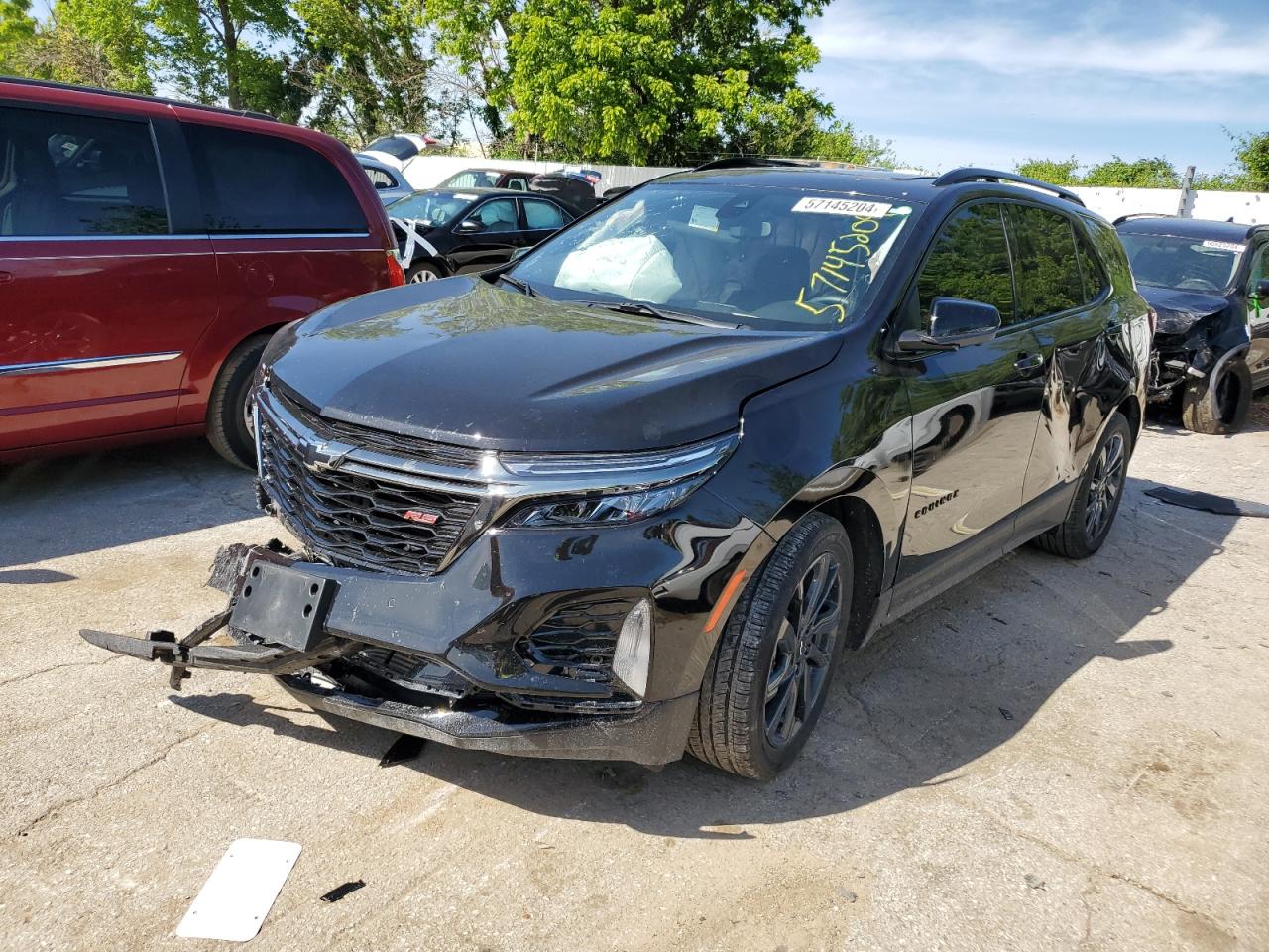 2022 CHEVROLET EQUINOX RS VIN:2GNAXMEV2N6144344