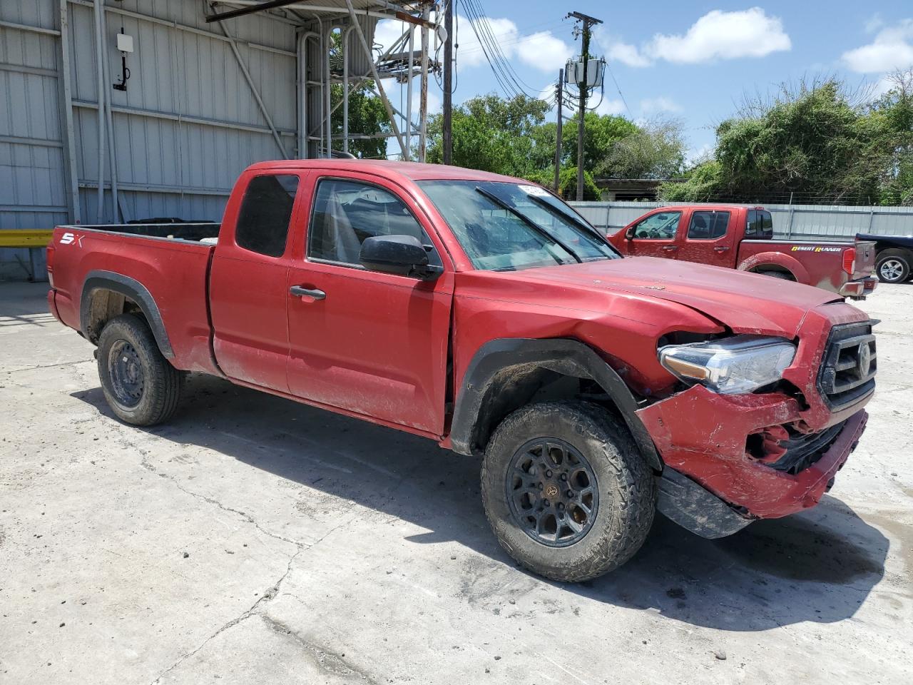 2022 TOYOTA TACOMA ACCESS CAB VIN:3TYRX5GN9NT066976