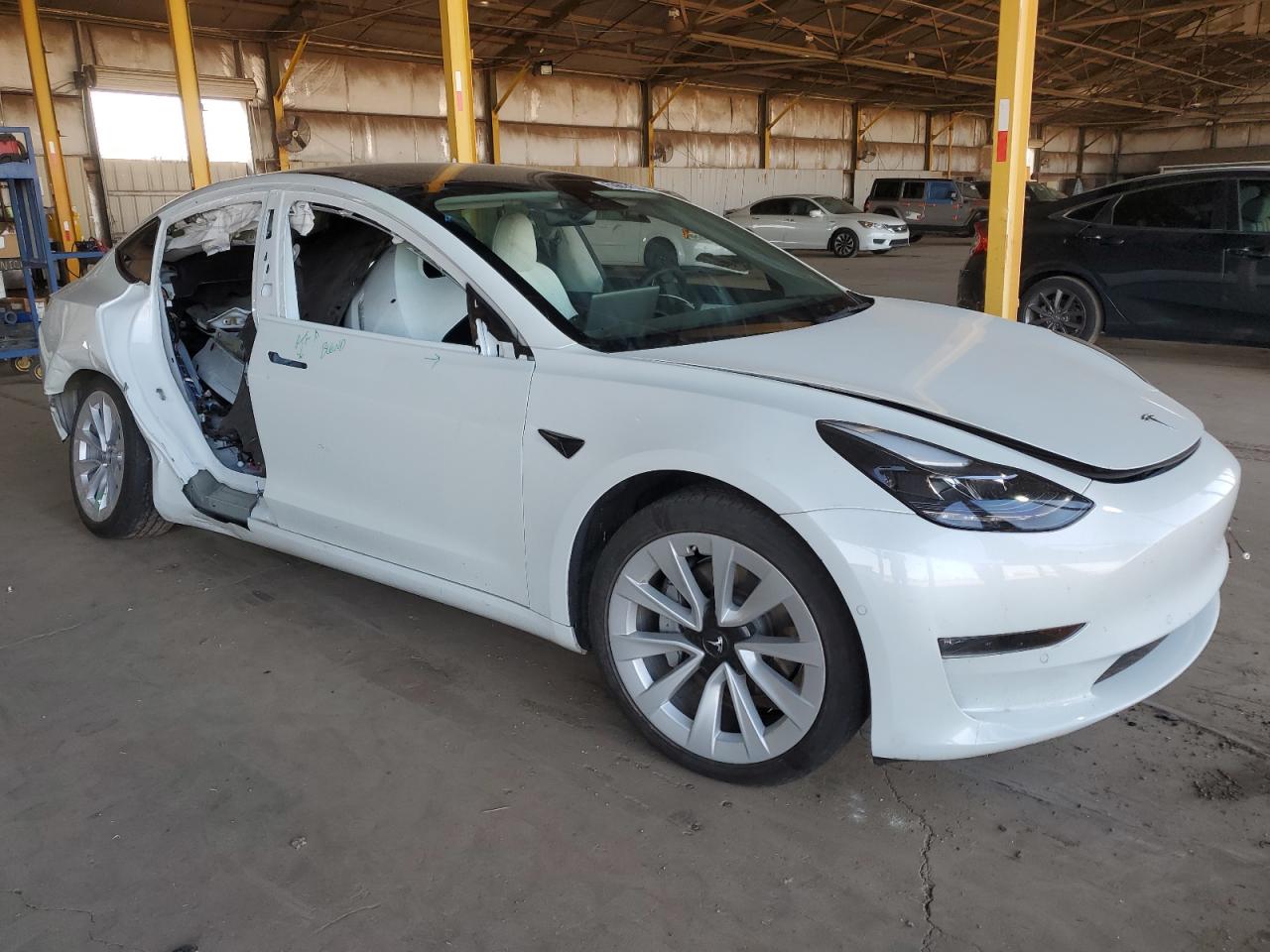 2022 TESLA MODEL 3  VIN:5YJ3E1EB5NF352692