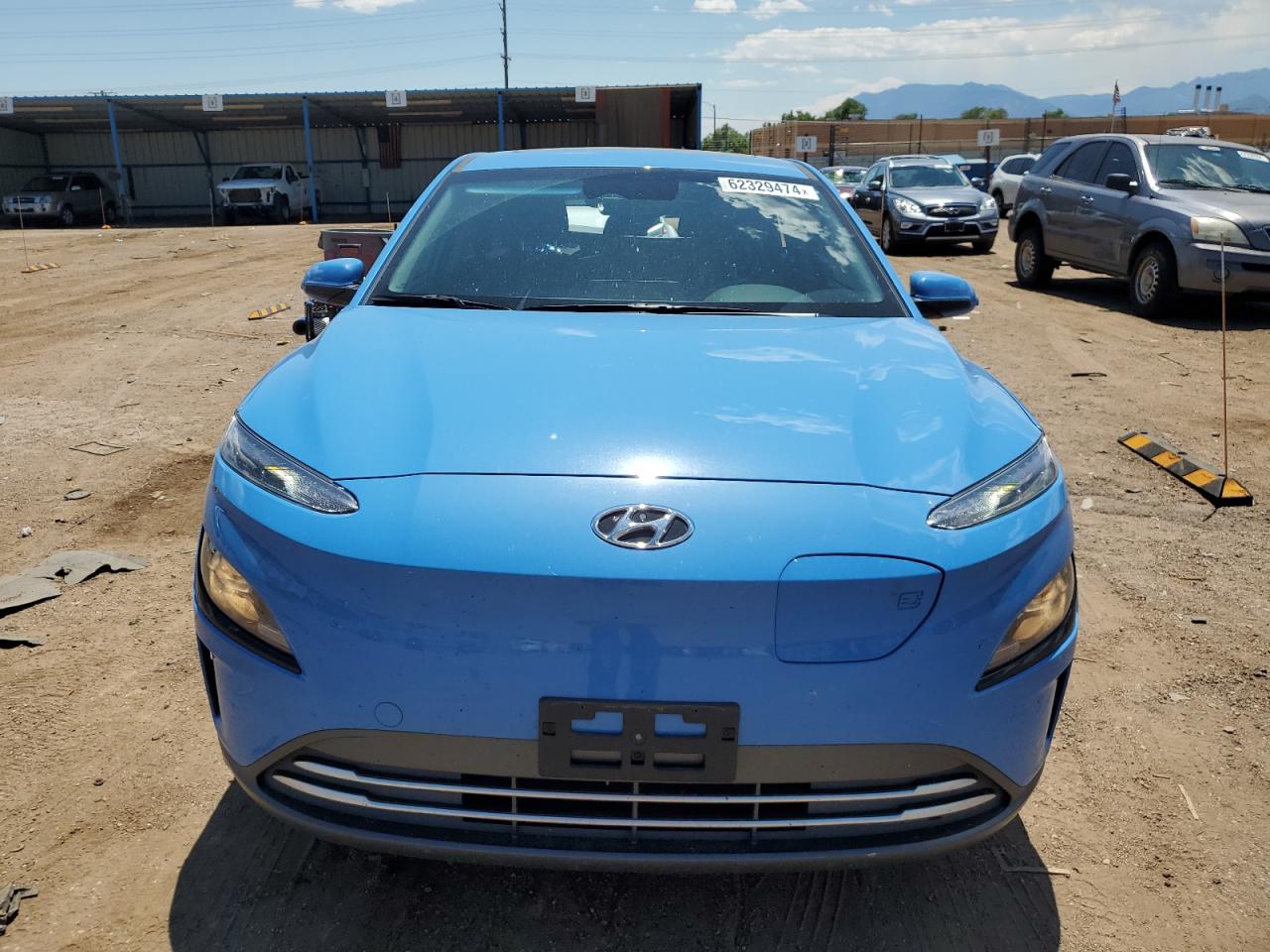 2022 HYUNDAI KONA SEL VIN:KM8K33AG5NU157421