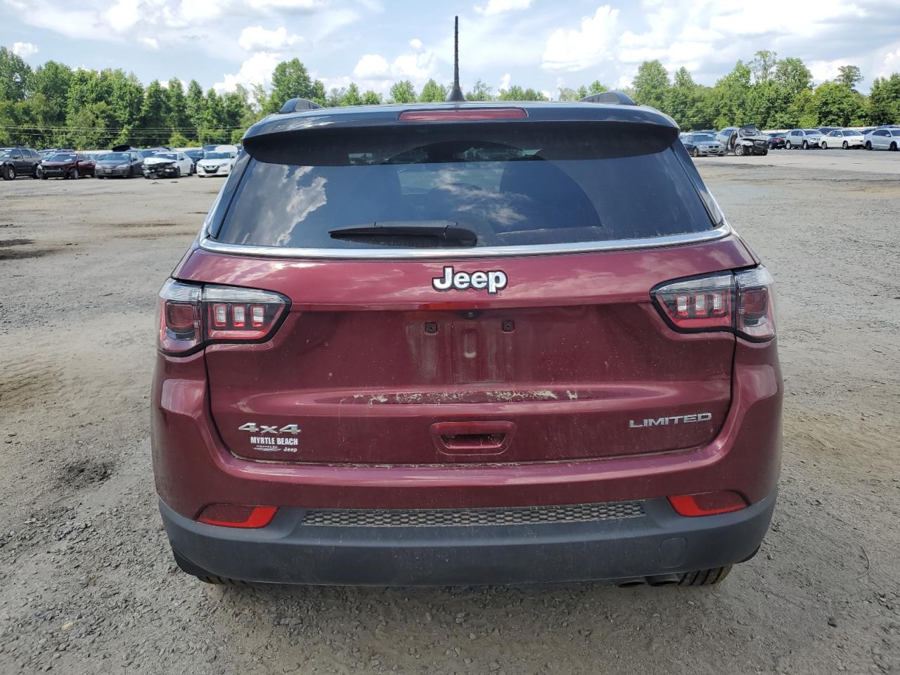 2022 JEEP COMPASS LIMITED VIN:3C4NJDCB5NT165334