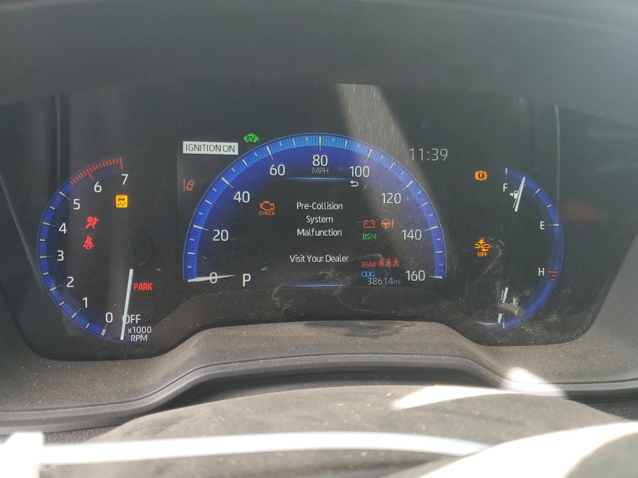 2022 TOYOTA COROLLA LE VIN:JTDEAMDE1NJ053985