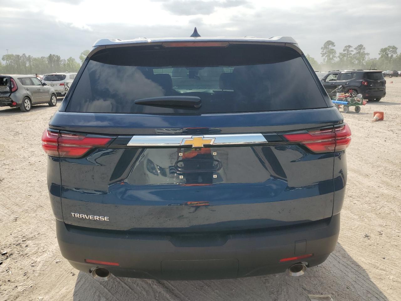 2022 CHEVROLET TRAVERSE LS VIN:1GNERFKW7NJ169151